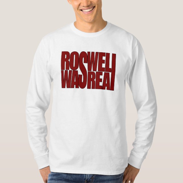 Camiseta Accidente de Roswell UFO (Anverso)