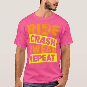 Camiseta Accidente de tráfico o ciclismo en bicicleta Bmx