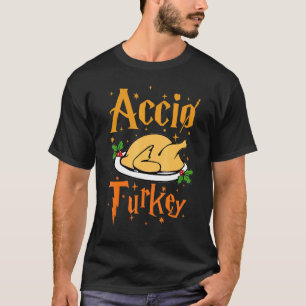 Camiseta Accio Pavo Día de Acción de Gracias Cena de Otoño