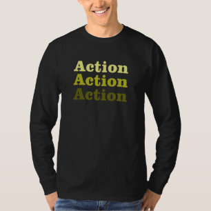 Camiseta Acción Acción Acción Acción Acción Acción Ee.Uu. P