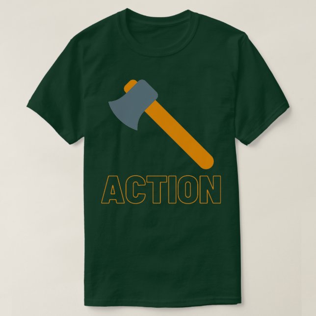 Camiseta Acción Ax (Diseño del anverso)