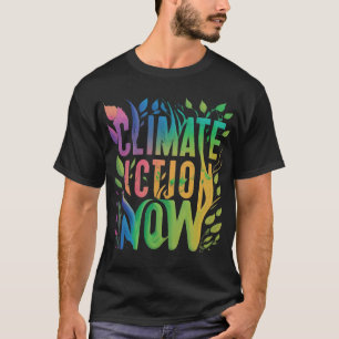 Camiseta Acción climática Ahora el hombre diseña