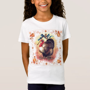 Camiseta Acción de Gracias a Turquía le desea a los niños
