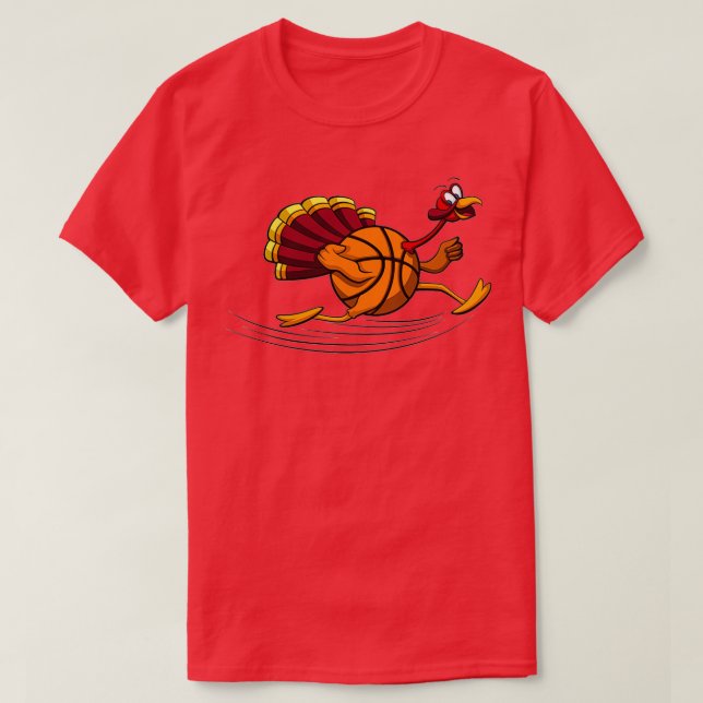 Camiseta Acción de Gracias Baloncesto Turquía (Diseño del anverso)