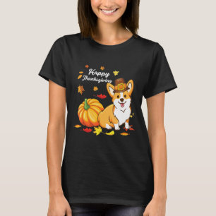 Camiseta Acción De Gracias De Corgi Para Perro 550
