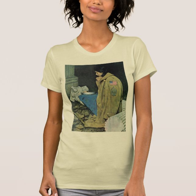 Camiseta Acción de gracias del refugiado (Anverso)