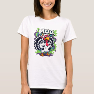 Camiseta Acción de Gracias divertida para las vacas moo tur