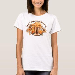 Camiseta Acción de Gracias Occidental