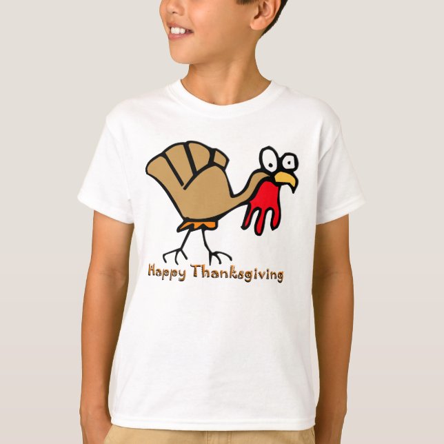 Camiseta Acción de Gracias Turquía (Anverso)