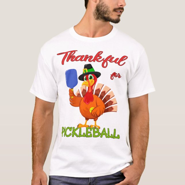 Camiseta Acción de Gracias Turquía - Agradecimiento por el  (Anverso)