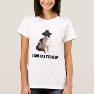 Camiseta Acción de gracias Turquía Lolcat