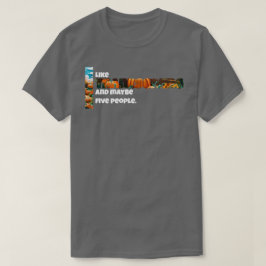 Camiseta Acción de Gracias y tal vez cinco personas