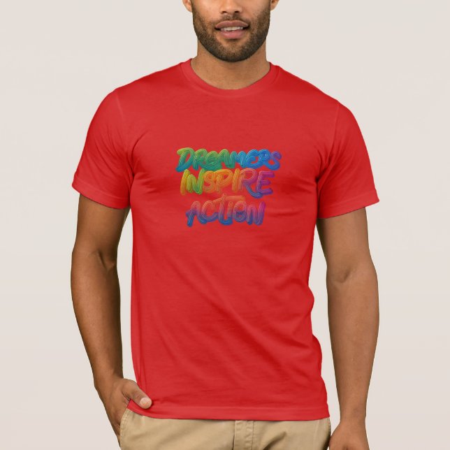 Camiseta Acción inspiradora de sueños (Anverso)