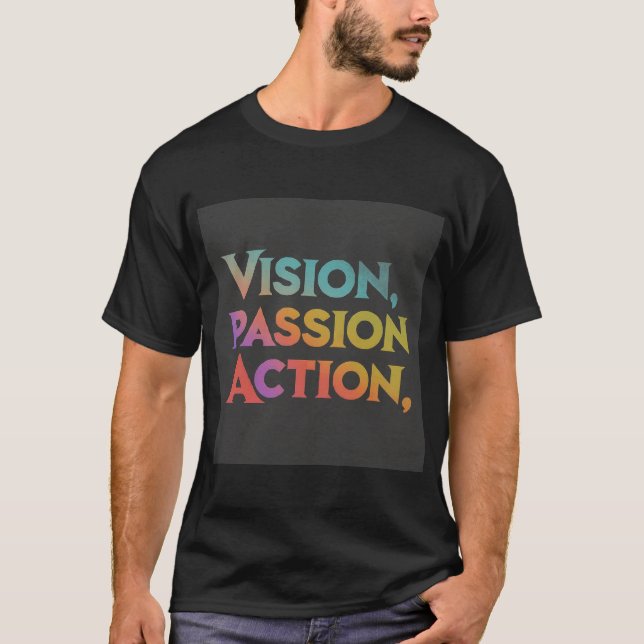 Camiseta Acción pasiva de visión (Anverso)