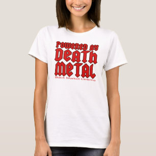 Camiseta accionado por el metal de la muerte