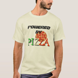 Camiseta Accionado por la pizza