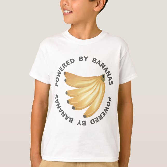 Camiseta Accionado por los plátanos (Anverso)