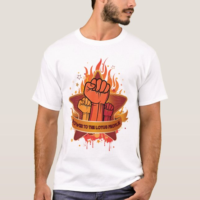 Camiseta Accione a Lotus a la gente (Anverso)