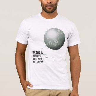 Camiseta Acciones finales demasiados pocos a contar
