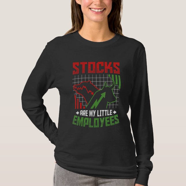 Camiseta Accionista Bull Bear Stock Market Traders 2 (Anverso)