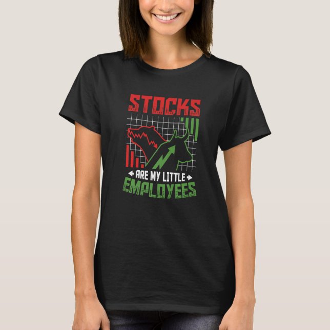 Camiseta Accionista Bull Bear Stock Stock Market 1 (Anverso)
