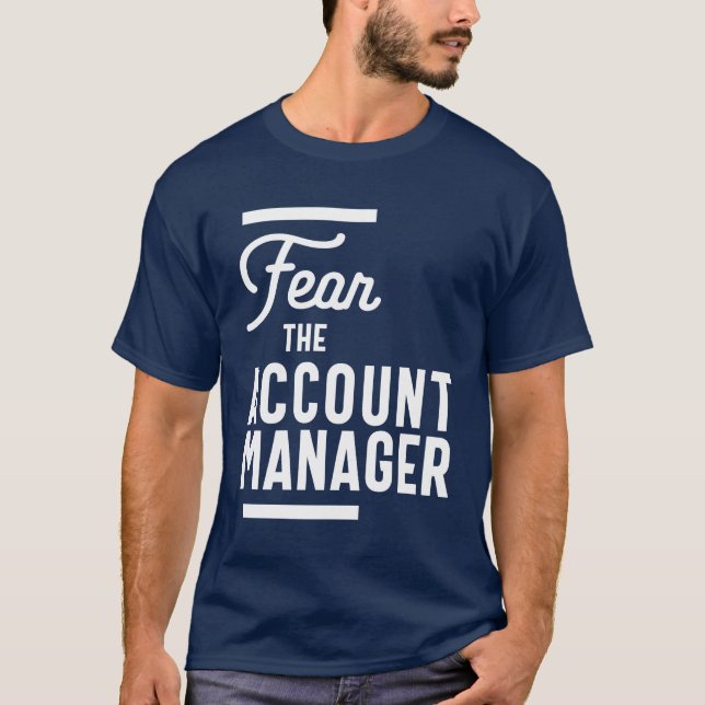 Camiseta Account Manager Regalo Funny Job Title Profession (Anverso)