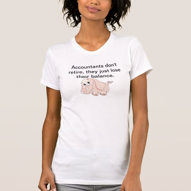 Camiseta Accountaints no se retira (Anverso)