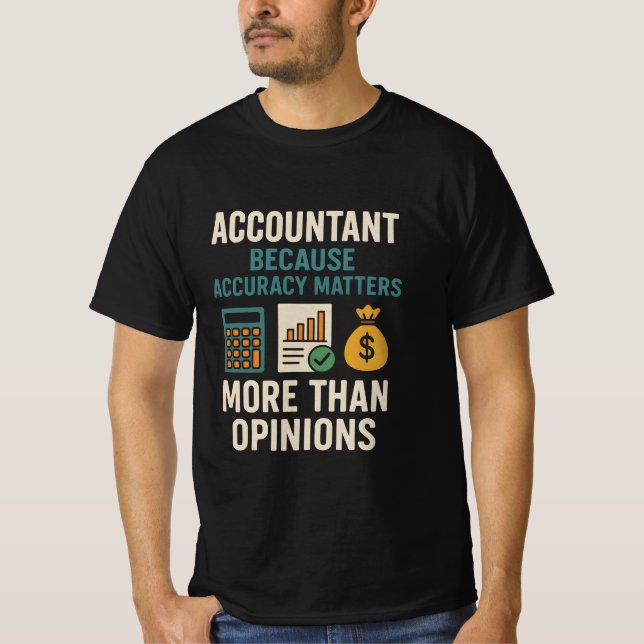 Camiseta Accountant Accuracy (Anverso)
