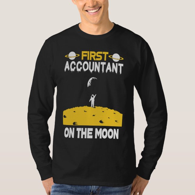 Camiseta Accountant On The Moon (Anverso)