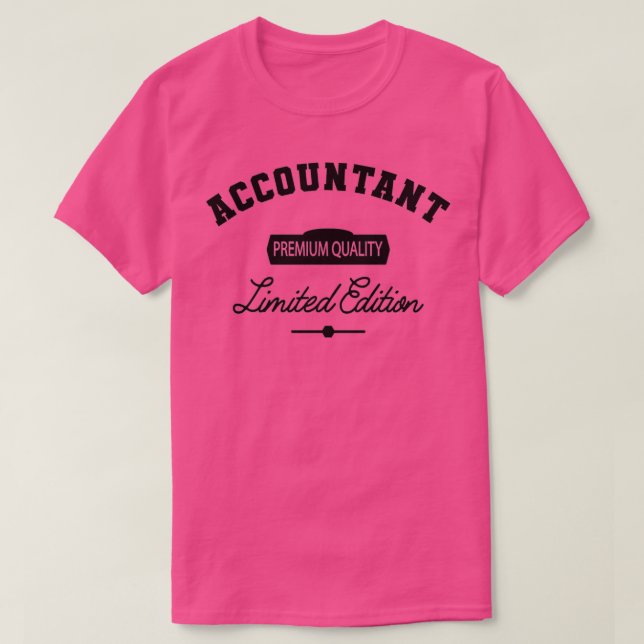 Camiseta Accountant Quality Limited Edition 2 (Diseño del anverso)