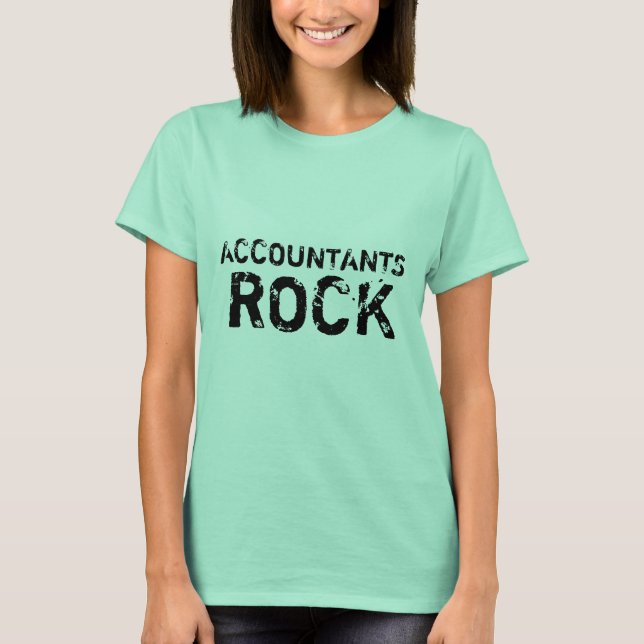 CAMISETA ACCOUNTANTS, ROCK (Anverso)