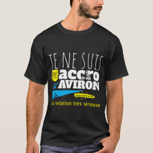 Camiseta Accro à l'aviron