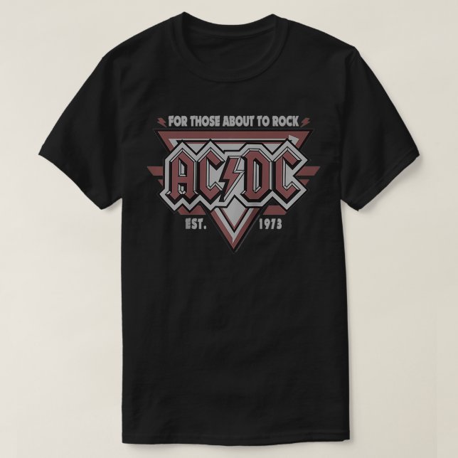 Camiseta ACDC - Este (Diseño del anverso)