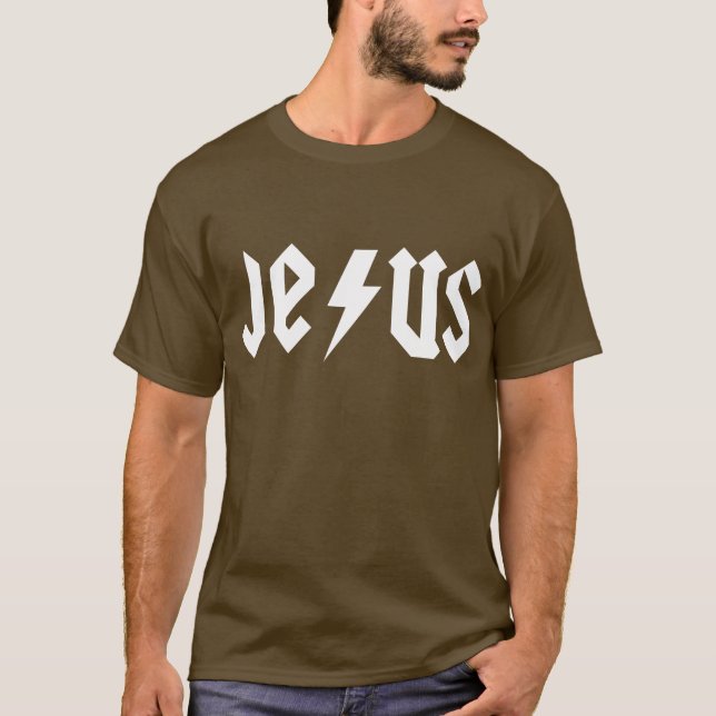 Camiseta ACDC Jesús (Anverso)