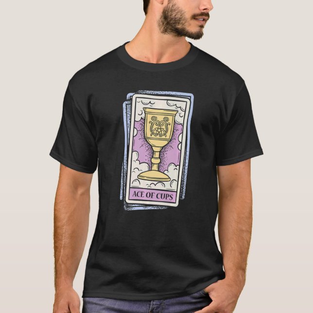 Camiseta Ace de Cups Tarot Cards Horoscope (Anverso)