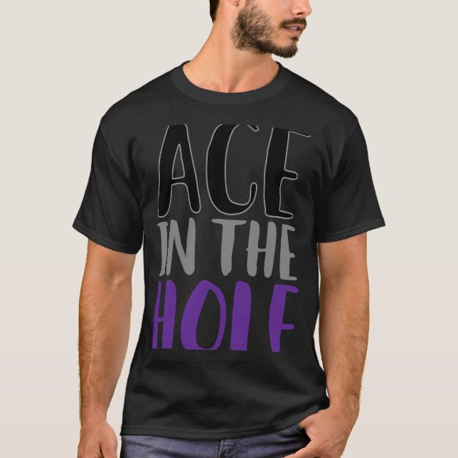Camiseta Ace En El Orgullo Asexual De Punny Hole (Anverso)