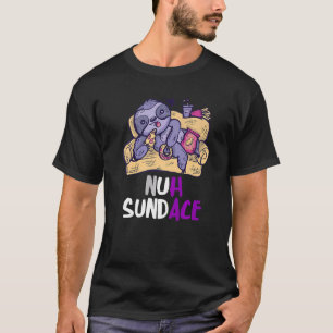 Camiseta Ace No Sunday Gothy Sloth Asexuality LGBQA