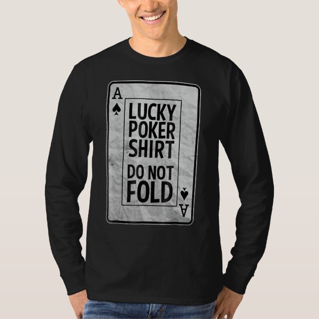 Camiseta Ace Of Spades Lucky Poker Tee (Anverso)
