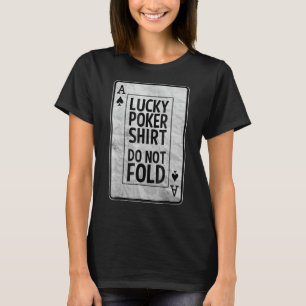 Camiseta Ace Of Spades Lucky Poker Tee