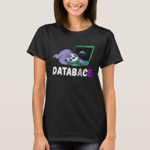 Camiseta Ace Portátil Data Sloth Animal Asexual Asexualidad