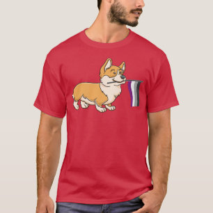 Camiseta Ace Pride Corgi para Aseuals 