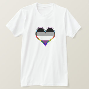 Camiseta Ace Pride Heart