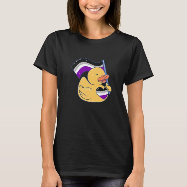 Camiseta Ace Rubber Duck Asexual Rubber Duckack Asex (Anverso)