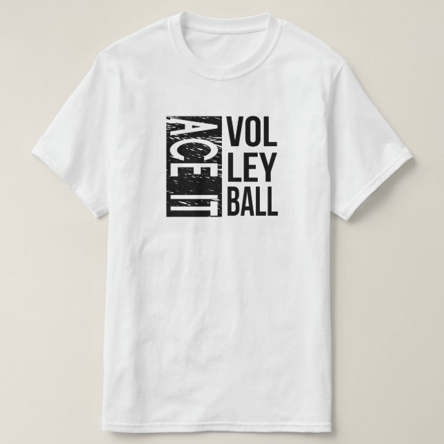 Camiseta Ace Volleyball (Diseño del anverso)