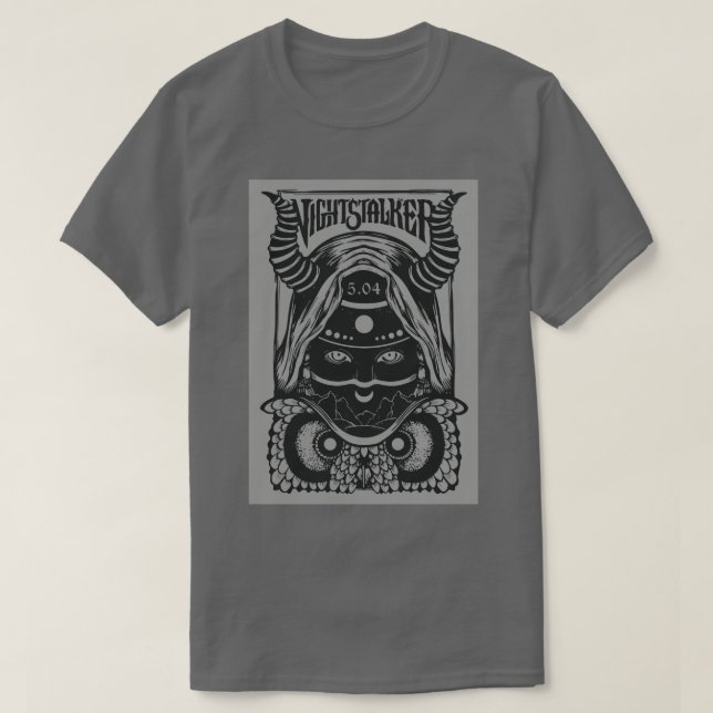 Camiseta Acechador de noche (Diseño del anverso)