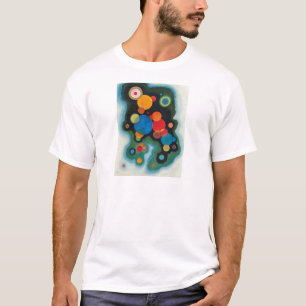 Camiseta Aceite abstracto de impulso profundo en canvas Kan