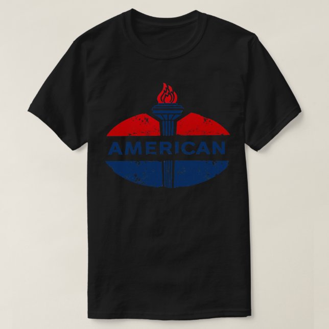 Camiseta Aceite Americano (Diseño del anverso)