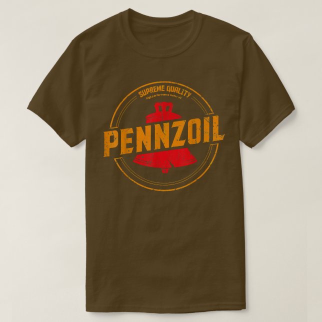 Camiseta Aceite clásico de Pennzoil  (Diseño del anverso)