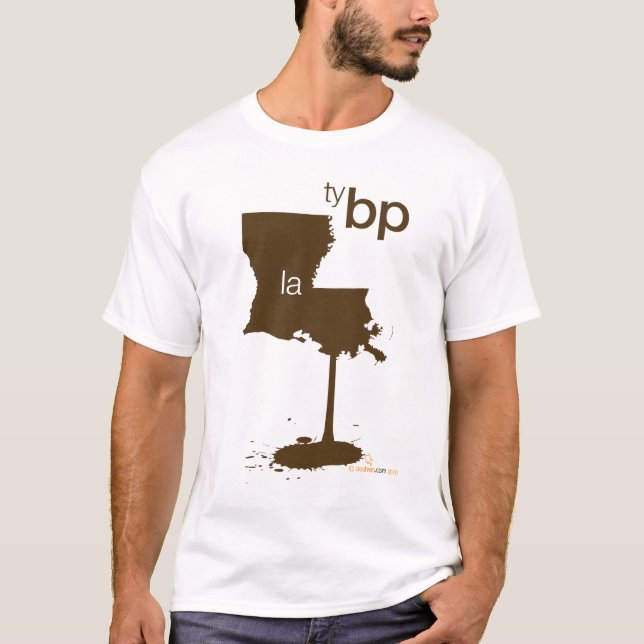 CAMISETA ACEITE DE BP LUISIANA (Anverso)