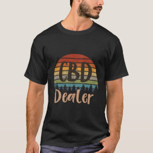 Camiseta Aceite De Cbd Retro De Cbd Vintage Para Navidades